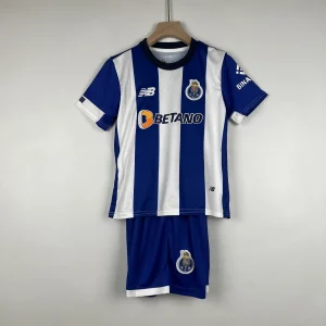 23-24 Porto Home Kids Kits Children Suits Football Jerseys Yupoo-1