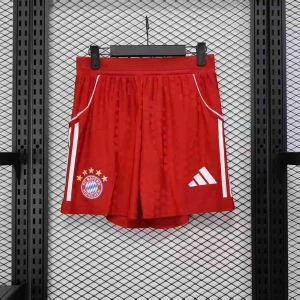 25-26 Bayern Munich Home Red Player Version Shorts AAAAJersey Supplier Yupoo