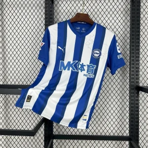 25-26 Alaves Home Shirt Football Apparels Sino AAAAJersey Supply Yupoo