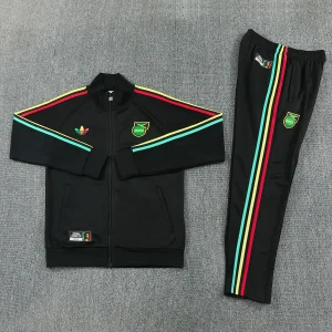 2026 Jamaica Mens Kit Black Full Zipper Jacket Soccer Tracksuit Yupoo 6