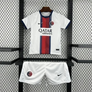 26-27 PSG Away Kid Kits Youth Football Apparels AAAAJersey Supply Yupoo 6