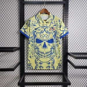 23-24 Americas Day of the Dead Special Edition Yellow S-4XL Cheap Soccer Jerseys