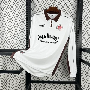1999-00 St. Pauli Home Football Retro Kit Vintage Long Sleeve Shirt AAAAJersey Wholesale Yupoo