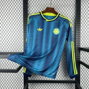 World Cup Jersey 2026 Colombia Away Kit Football Long Sleeve T-Shirt AAAAJersey Supply Yupoo 2