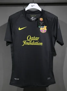 11-12 Barcelona Away Retro Kit Vintage Player Version Sino Shirt AAAAJersey Dropship Yupoo-1