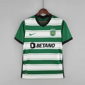 22-23 Sporting Lisbon Home Shirt Football Jerseys Yupoo