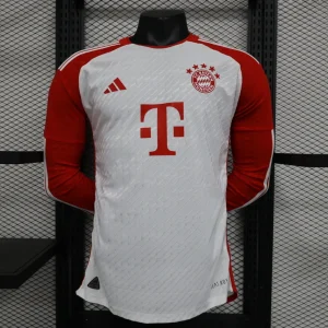 23-24 Bayern Home Player Version Long Sleeve Soccer Jerseys Yupoo