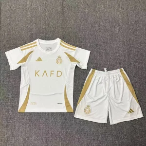 24-25 Al-Nassr Third Kids Kits Youth Apparels AAAAJersey Supplier Yupoo