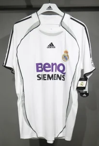 06-07 Real Madrid Home Retro Kit Vintage Player Version Sino Shirt AAAAJersey Dropship Yupoo