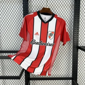 03-04 River Plate Away Retro Kit Vintage Shirt AAAAJersey Yupoo