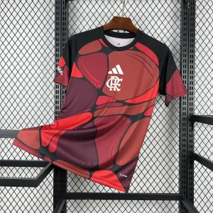 26-27 Flamengo Pre-Match Football T-Shirt AAAAJersey Supply Yupoo7
