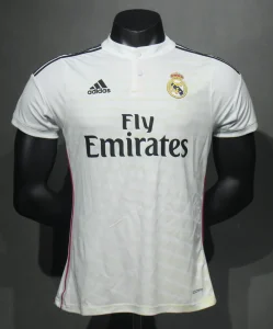 14-15 Real Madrid Home Retro Kit Vintage Player Version Sino Shirt AAAAJersey Dropship Yupoo