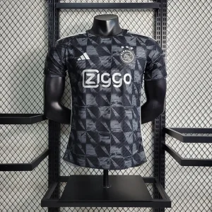 23-24 Ajax Black Player Version Size S-XXL Soccer Jersey
