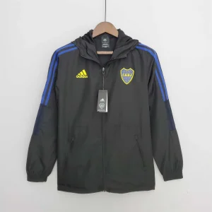 22-23 Boca Juniors black windbreaker