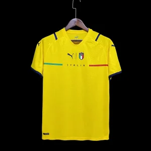 20-21 Italy Goalkeeper Yellow Retro Kit Soccer Shirt AAAAJersey Supply Yupoo