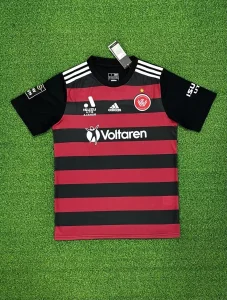 23-24 Western Sydney Wanderers Home Size-S-4XL Jersey Yupoo