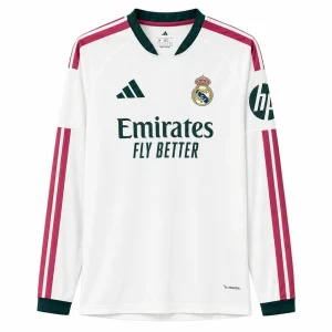 26-27 Real Madrid Mens Home Kit Football Long Sleeve T-Shirt AAAAJersey Supply Yupoo 10