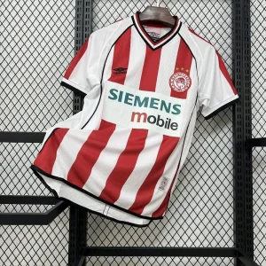 01-02 Olympiacos Hone Retro Kit Vintage Shirt AAAAJersey Wholesale Yupoo