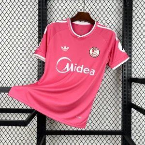 26-27 Sevilla FC Mens Special Edition Football Pink T-Shirt AAAAJersey Supply Yupoo 8