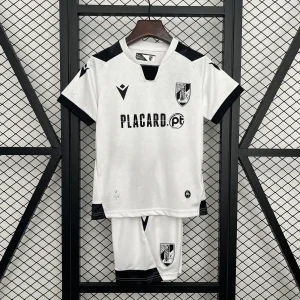 25-26 Vitória De Guimares Home Kid Kits Youth Apparels AAAAJersey Supply Yupoo
