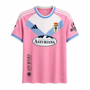 26-27 Real Oviedo Mens Third Kit Football T-Shirt AAAAJersey Supply Yupoo 9
