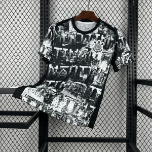 25-26 Corinthians Purple Pre-Match Football T-Shirt AAAAJersey Supply Yupoo