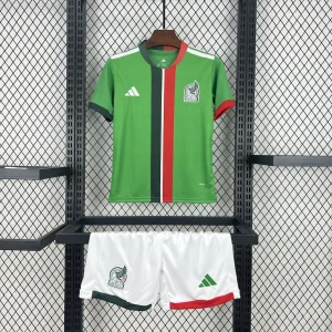 2026 Mexico Home World Cup Kid Kits Youth Apparels AAAAJersey Wholesale Yupoo