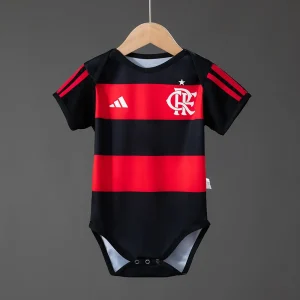 26-27 Flamengo Home Kit Baby Onesie Jersey Yupoo 2