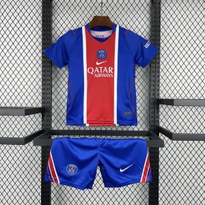 26-27 PSG Home Kid Kits Youth Football Apparels AAAAJersey Supply Yupoo 6