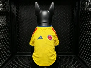 2026 World Cup Colombia Home Kit Pet Jersey Yupoo 3