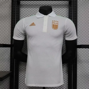 2024 Italy White Special Edition Player Version Polo Shirt Football Apparel AAAAJersey Wholesal