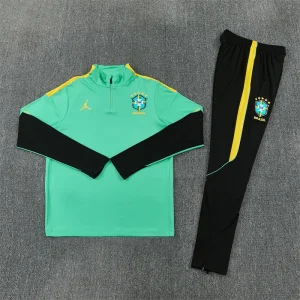 2026 Brazil Mens Kit Football Aldult Training Long Sleeve Tracksuit Yupoo 5
