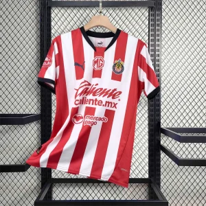 24-25 Chivas Guadalajara Home Kit Soccer Uniform AAAAJersey Wholesale Yupoo