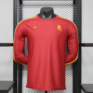 26-27 Roma Mens Casual Retro Style Football Long Sleeve T-Shirt AAAAJersey Wholesale Yupoo