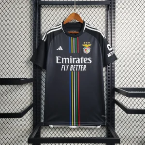 23-24 Benfica Away Kit Black Shirt Football Jerseys Yupoo