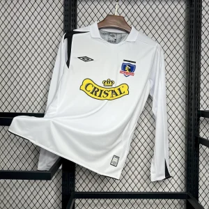 2006 Colo Colo Home Retro Kit Vintage Long Sleeve Shirt Football AAAAJersey Supply Yupoo