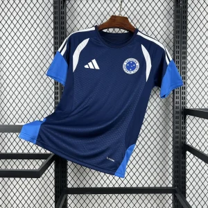 25-26 Cruzeiro Pre-Match Kit Soccer T-Shirt AAAAJersey Supply Yupoo