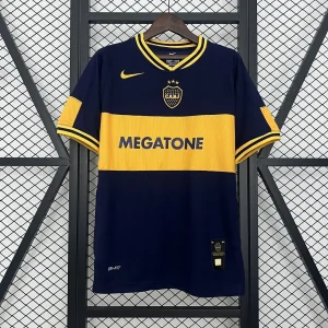 06-07 Boca Juniors Home Retro Kit Vintage Shirt AAAAJersey Dropship Yupoo