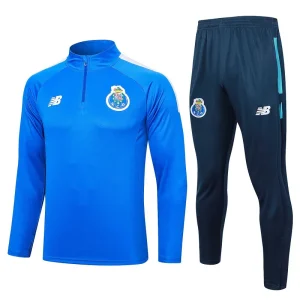 23-24 Porto Long Sleeve Kits Blue Training Suits Football Jerseys Yupoo