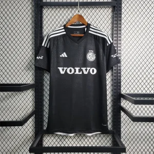 23-24 Maccabi Black away size S-4XL Soccer Jersey