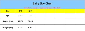 Baby Size Chart