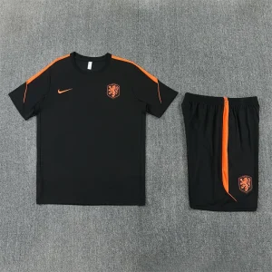2026 Netherlands Mens Kit Black Aldult Training Suit Yupoo 5