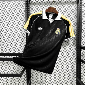 26-27 Real Madrid Casual Football Black T-Shirt AAAAJersey Supply Yupoo