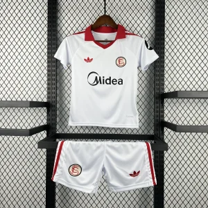 25-26 Sevilla FC Kids Vintage Kit Football Youth Suits AAAAJersey Supplier Yupoo 6