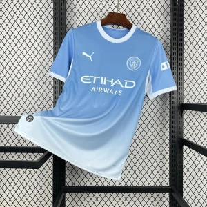 26-27 Manchester City Home Kit Football T-Shirt AAAAJersey Dropship Yupoo