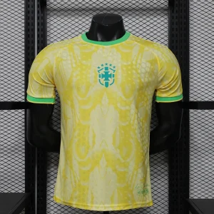 2026 Brazil Mens Special Edition Player Version Football Yellow Shirt AAAAJersey Supply Yupoo 8