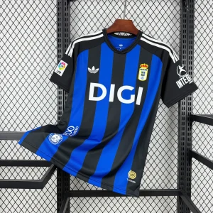 26-27 Real Oviedo Mens 100th Anniversary Soccer T-Shirt AAAAJersey Supply Yupoo 12