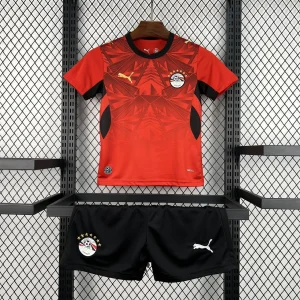 2026 World Cup Set Egypt Home Kids Kit Football Youth Apparels AAAAJersey Supply Yupoo 6