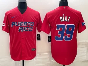 Puerto Rico 2023 World Cup Baseball Jerseys