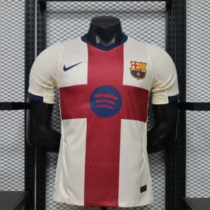 26-27 Barcelona Mens Forth Kit Soccer Player Version T-Shirt AAAAJersey Supplier Yupoo 8